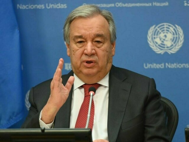 World &lsquo;sleepwalking&rsquo; to climate catastrophe: UN chief