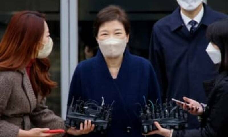 South Korea's ex-president Park returns home after prison