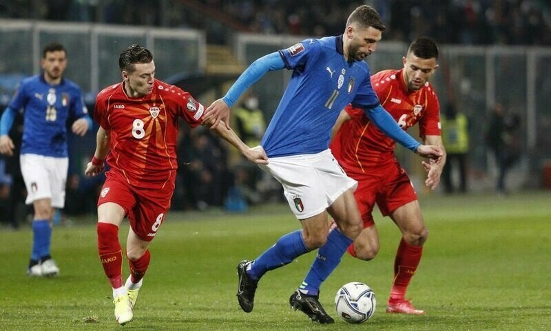 Italy fail to qualify for World Cup after shock loss to North Macedonia