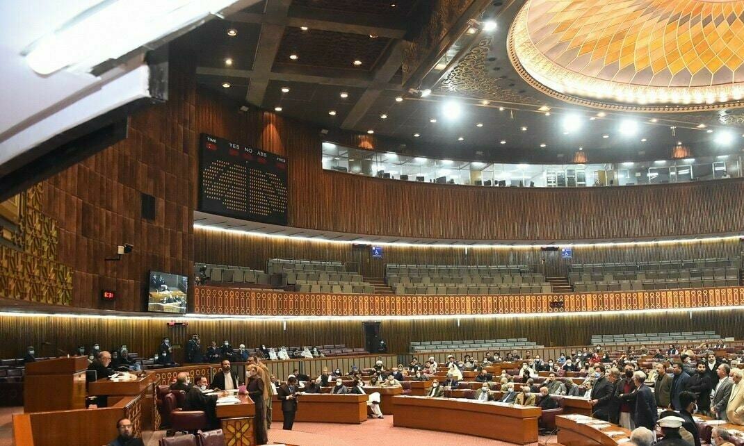 NA session: No-confidence motion tabled with support of 161 members
