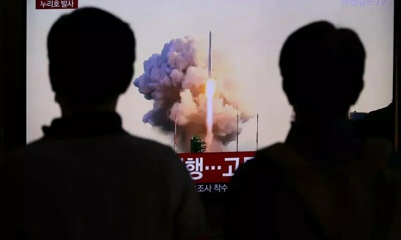S Korea test-fires first solid-fuel space rocket