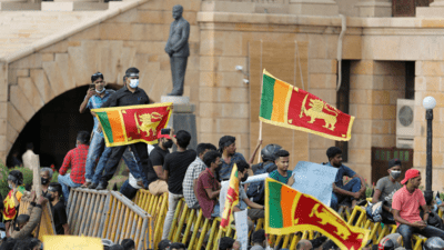 Sri Lanka leader trims cabinet of relatives ahead of IMF talks