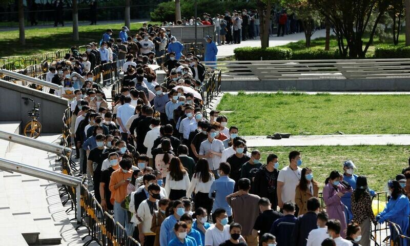 Beijing to test 20 million for Covid in bid to avert Shanghai lockdown misery