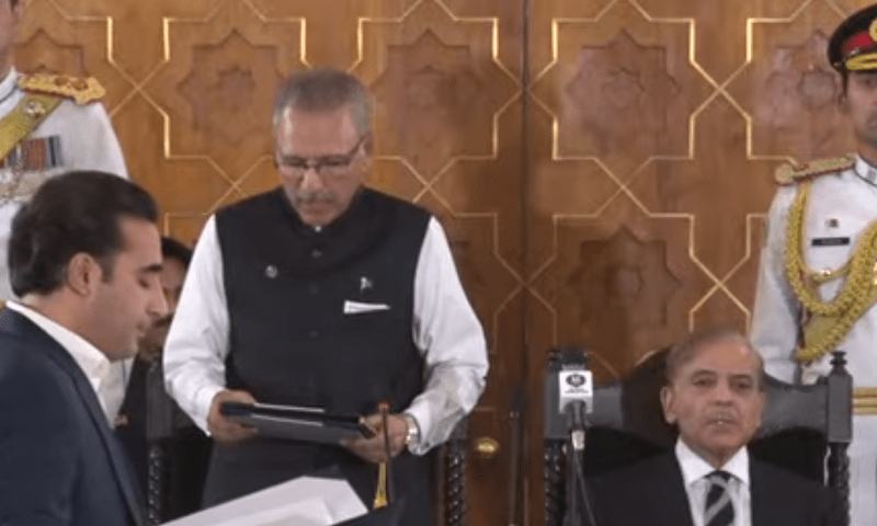 Bilawal takes charge as Pakistan's 37th foreign minister