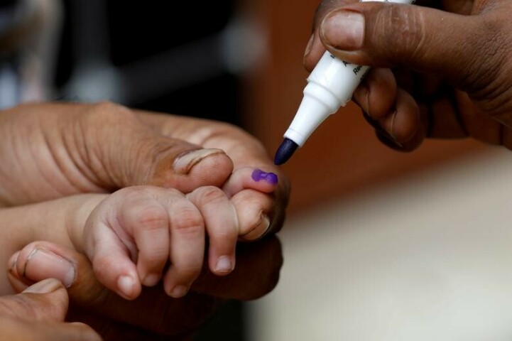 His uncle was even a vaccinator, but this baby now has polio
