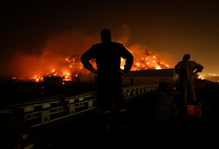 India too hot, says Modi, sending fire warning nationwide as Delhi landfill burns