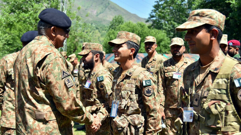 COAS lauds combat readiness of troops during LOC visit