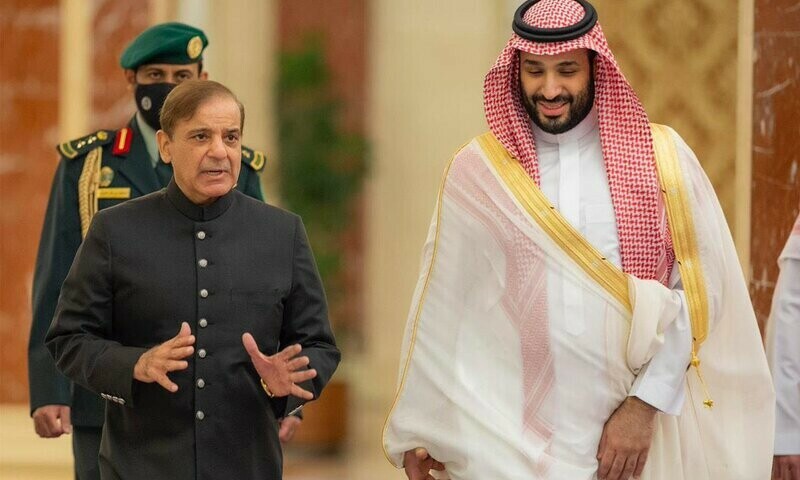 PM Shehbaz, Crown Prince Salman discuss ways to boost ties