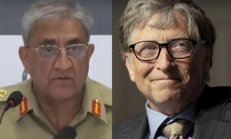 In phone call with COAS, Gates lauds Pakistan success in Covid fight