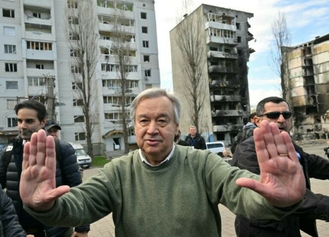 Russia admits striking Kyiv during UN chief&rsquo;s visit