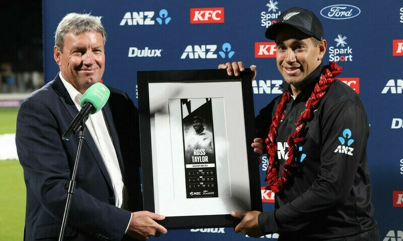 New Zealand cricket great Ross Taylor makes tearful farewell