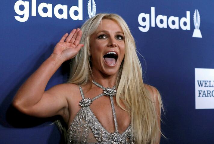 Britney Spears, newly free, says she is pregnant