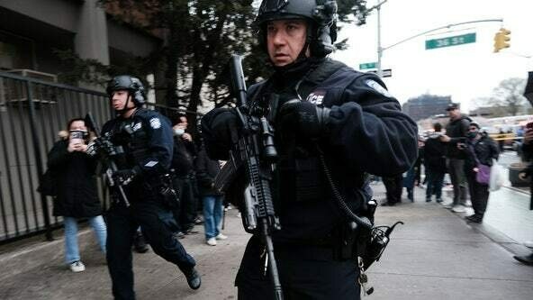 Suspect at large as Brooklyn subway shooting injures 16