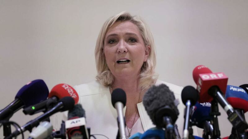 France's Le Pen backs 'rapprochement' between NATO, Russia
