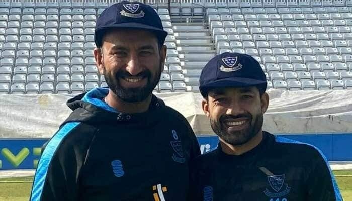 Pakistan's Rizwan and India's Pujara team up for Sussex
