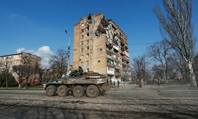 Russia sets 0300 GMT deadline for Ukraine troops in Mariupol to surrender