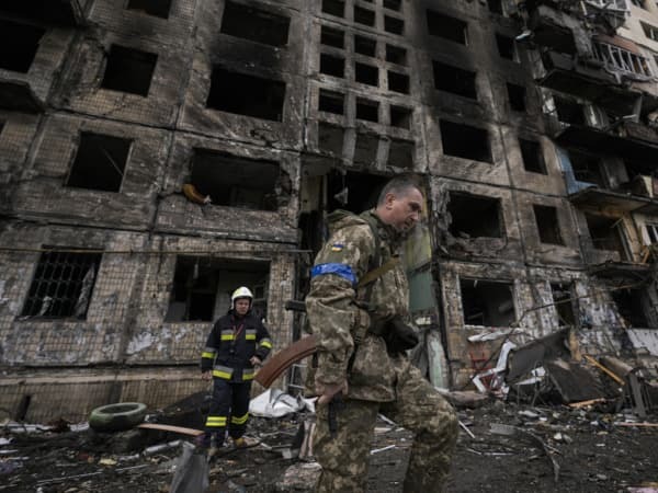 Russia says 'destroyed' military factory outside Kyiv