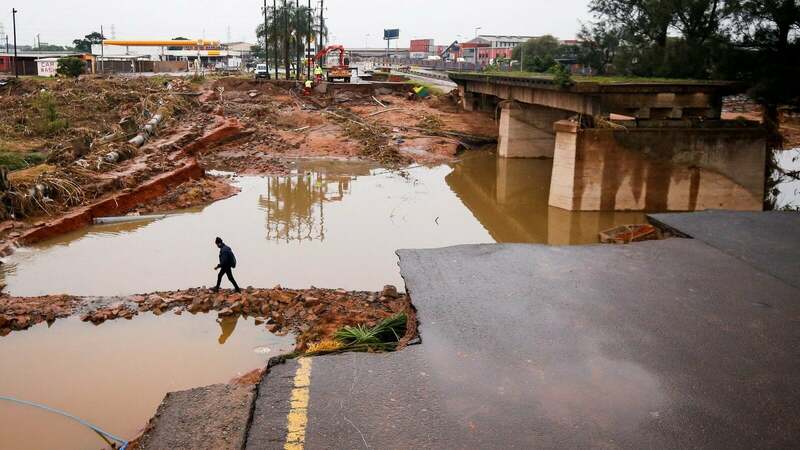 South Africa flood toll rises to 443 as deluge eases