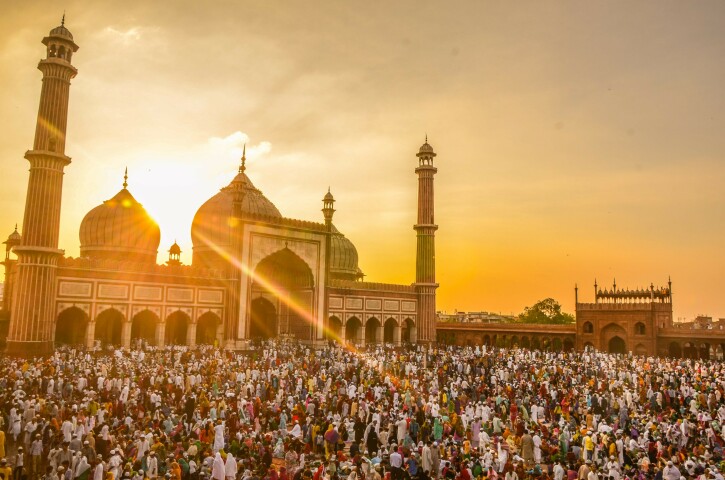 How is Eid-ul-Fitr celebrated around the world?
