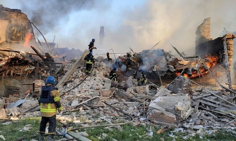 Russian bombing of Ukraine school kills 2, 60 feared dead: governor