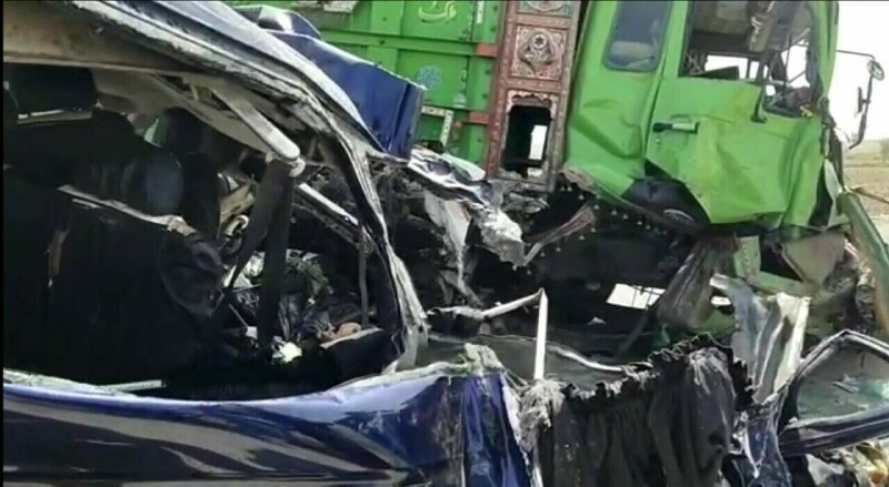 At least 15 killed in accident on highway near Jamshoro