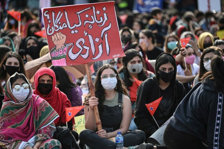 Tera baap bhi dega Azaadi: Who said it first, Aurat March or PTI?