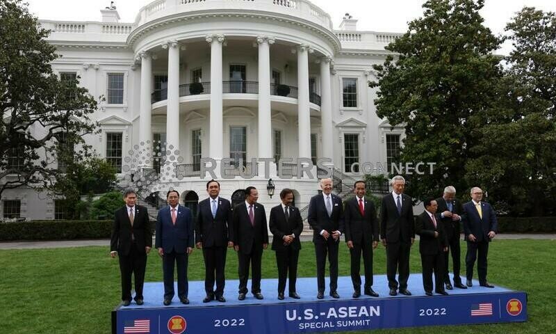 With China in focus, Biden makes $150 million commitment to ASEAN leaders