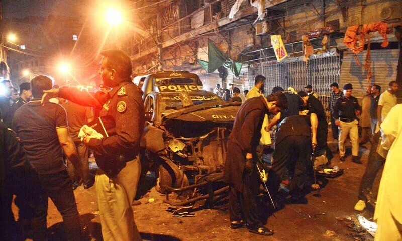 Police mobile was target of IED in Bolton market