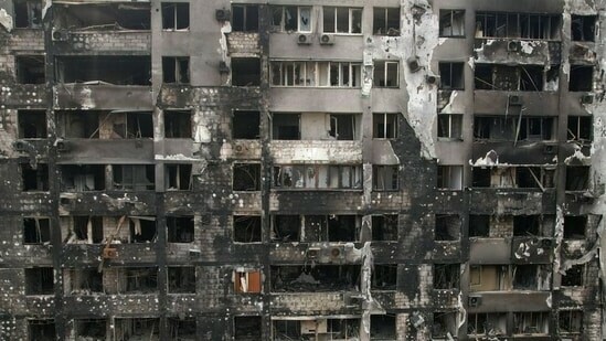 Eight dead in Russian strike on Ukraine village housing military base: official