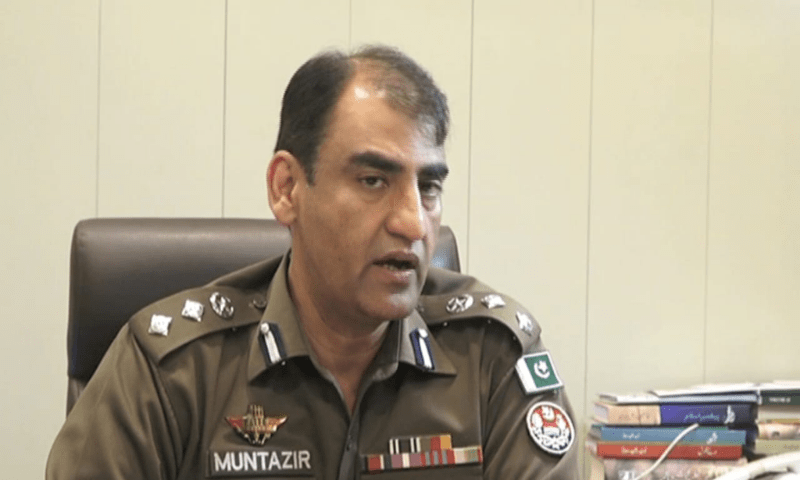 Traffic Police Chief Muntazer Mehdi. PHOTO: Aaj News