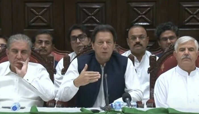 Imran Khan announces long march against govt on May 25