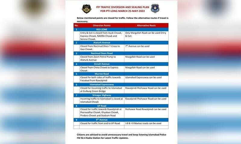 Traffic updates: Major routes leading to protest sites blocked across the country