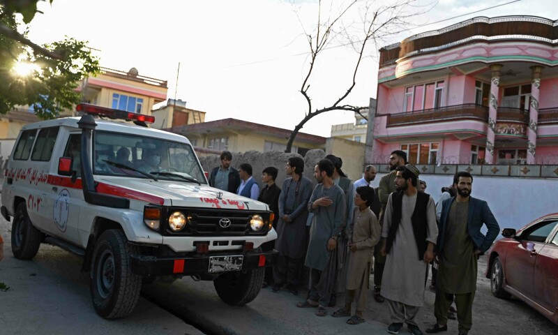 Blast tears through Kabul mosque, killing at least 5