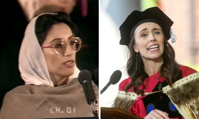 Democracy is fragile: NZ PM Jacinda Ardern quotes Benazir Bhutto at Harvard