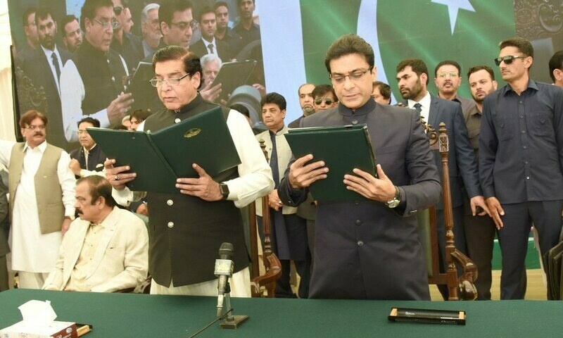 Following in his father&rsquo;s footsteps, Hamza Shehbaz becomes Punjab chief minister