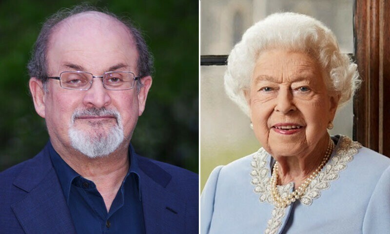 Queen honours Salman Rushdie on her birthday