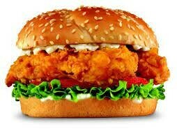 Make the perfect restuarant style crispy chicken burger and mango smoothie at home