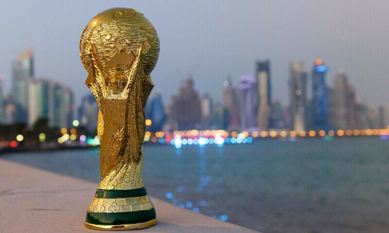 FIFA World Cup trophy unveiled in Lahore