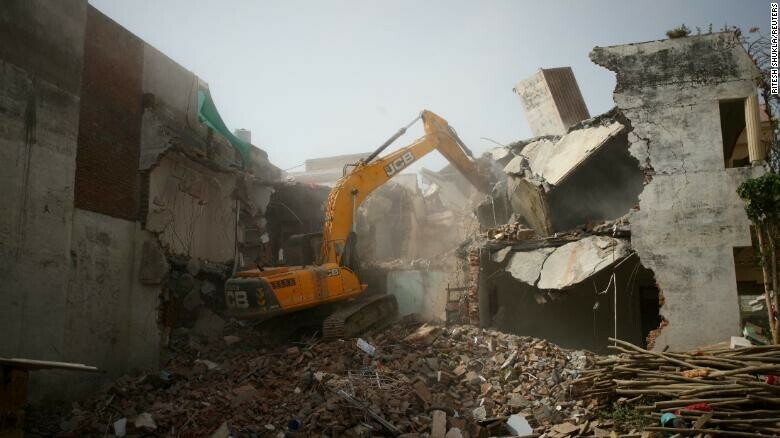 BJP demolishes houses of Muslims who protested against anti-Islam comments