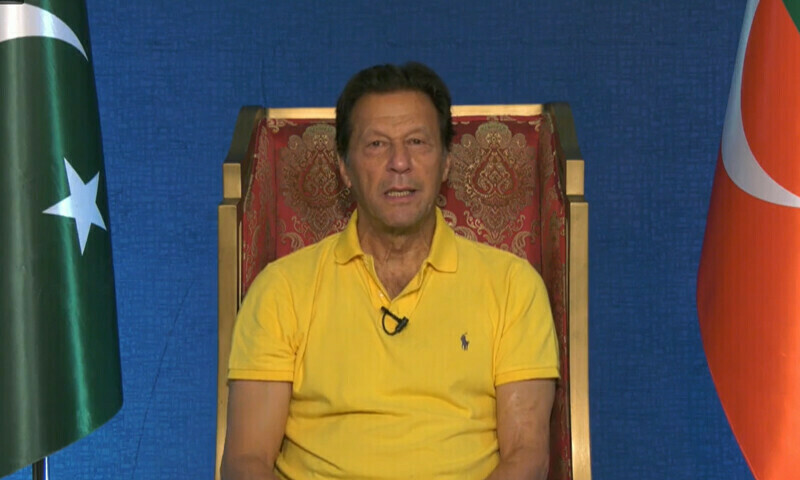 DG ISPR cannot give decision on foreign conspiracy issue: Imran Khan