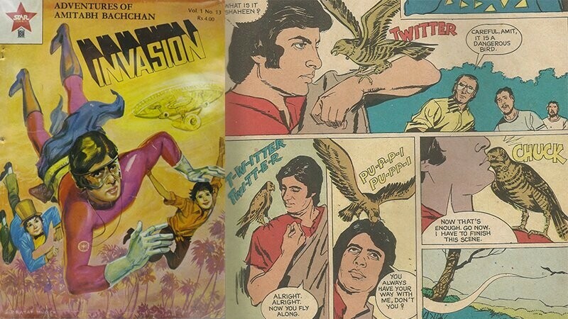 Is it a bird, is it a plane, it&rsquo;s Bachchan-man