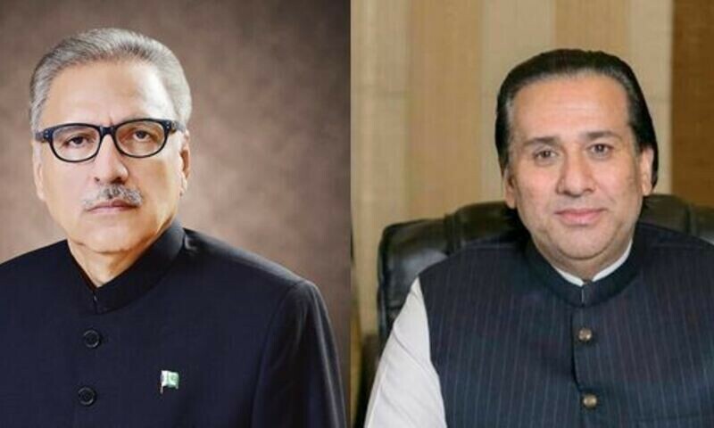 President Alvi accepts GB Governor&rsquo;s resignation