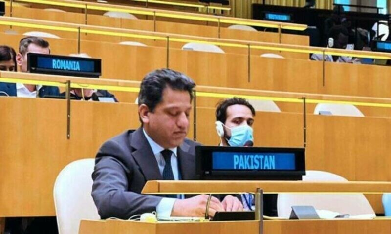 Pakistan objects to &lsquo;selectivity&rsquo; in condemning rights abuses, citing &lsquo;deafening silence&rsquo; over Kashmir