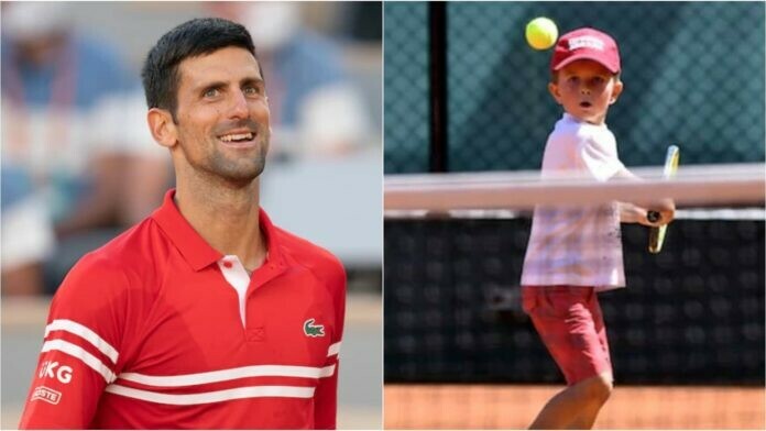 Novak Djokovic ready to help son follow in his footsteps