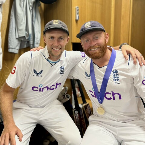 Root, Bairstow score tons as England level India series in record chase