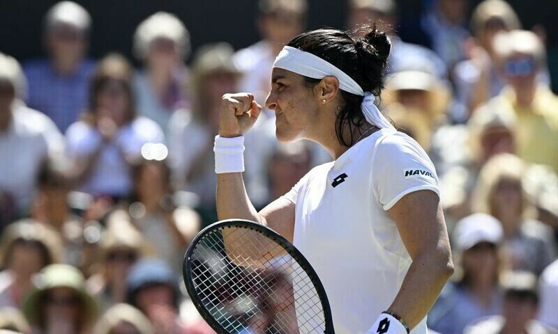 Tunisian Jabeur downs Maria to become first Arab in major final