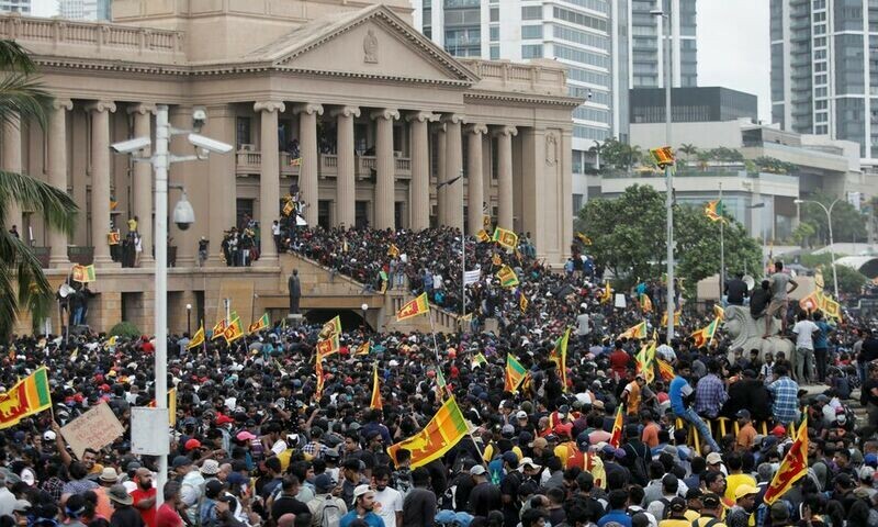 Awe and anger in Sri Lanka&rsquo;s ransacked presidential palace