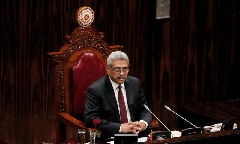 Gotabaya Rajapaksa resignation accepted, PM Wickremesinghe sworn in as acting president