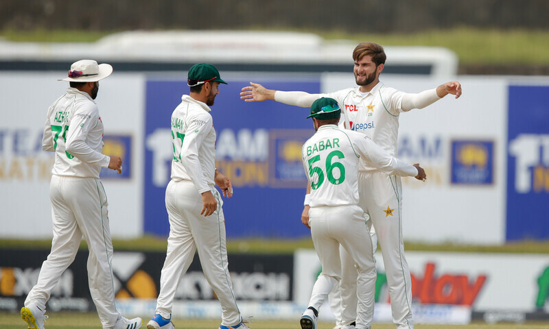 Sri Lanka crumbles in first Test against Pakistan, Shaheen grabs four wickets