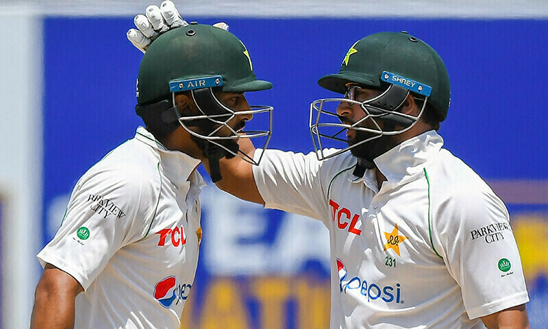 Pakistan 147-2 at tea in pursuit of record 342 in first Test against Sri Lanka